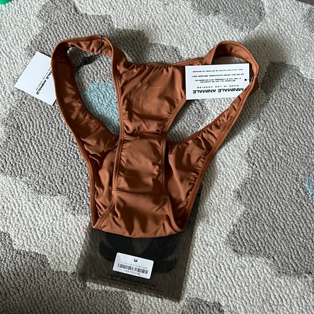 Minimale Animale Wall Street Thong XL color: Ipanema NEW w TAGS
